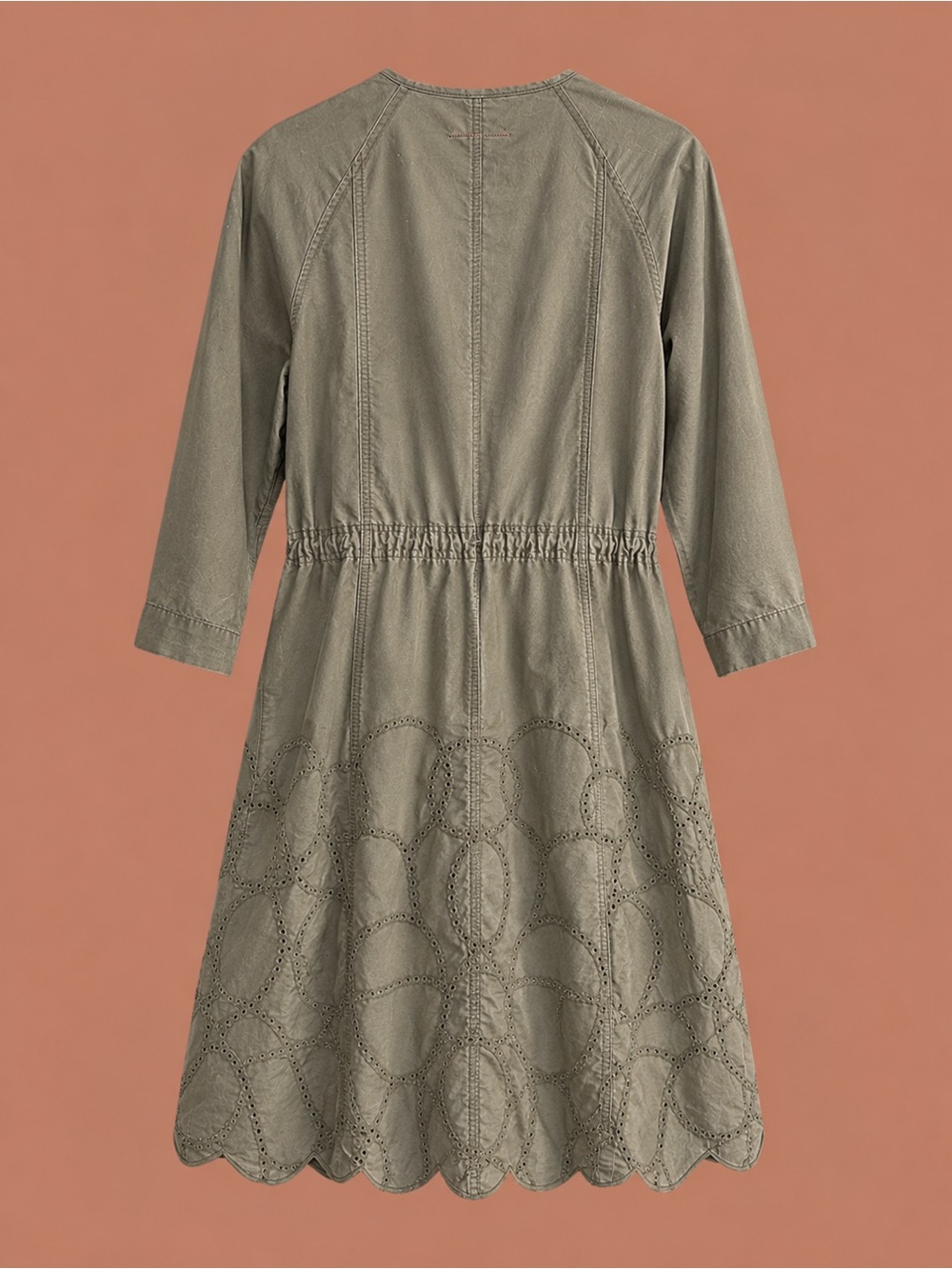 Anthropologie Hei Hei - Moss Scalloped Anorak Jacket - XS (adjustable waist) - Picture 2 of 13